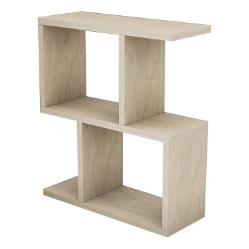 Couchtisch CROS Marmor-Dekor Beige