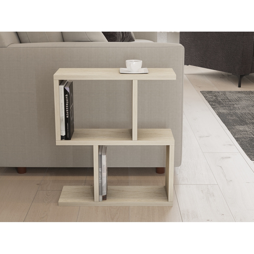 Couchtisch CROS Marmor-Dekor Beige
