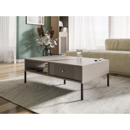 Couchtisch LUE beige/schwarz