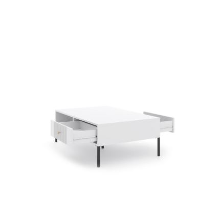 Couchtisch LUE weiß/schwarz