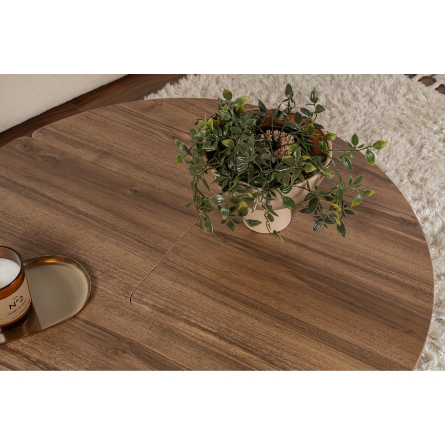 Couchtisch LUVIA in Nussbaum
