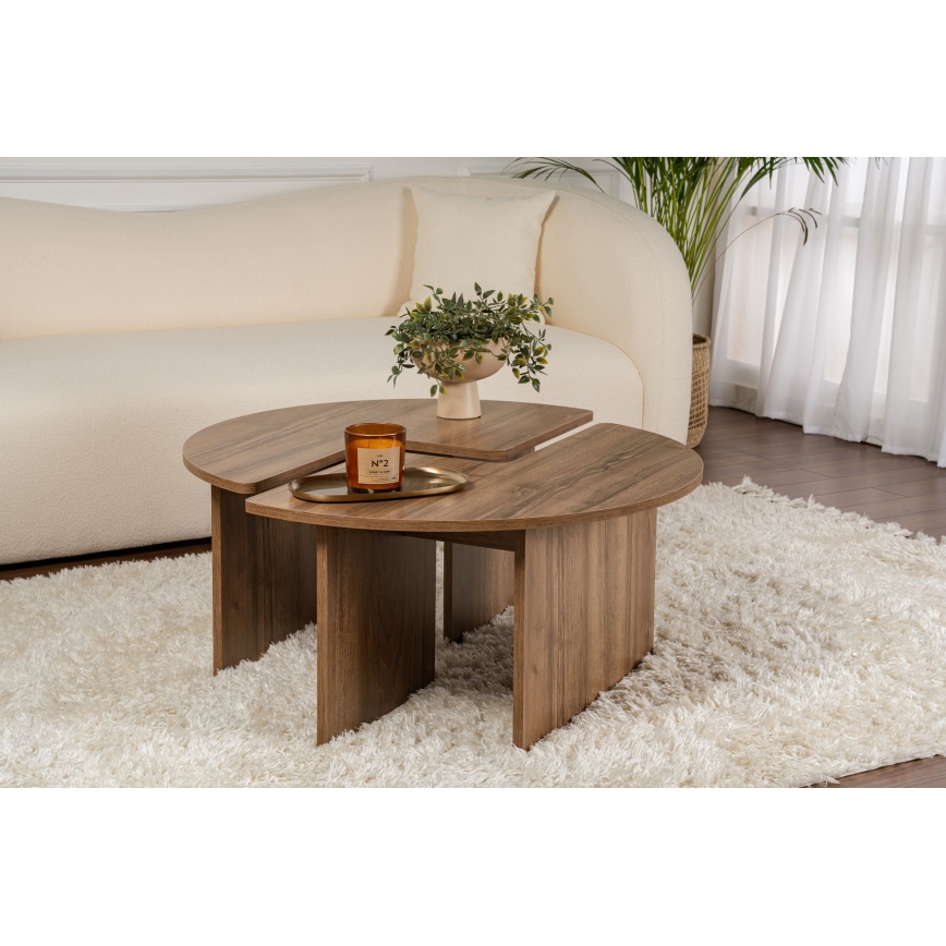 Couchtisch LUVIA in Nussbaum
