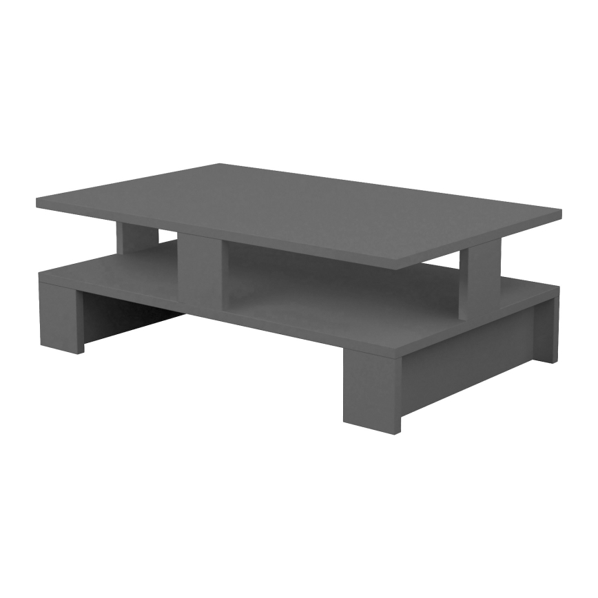 Couchtisch MANSU 27,5x80 cm Anthrazit