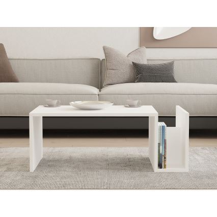 Couchtisch MONEL weiß