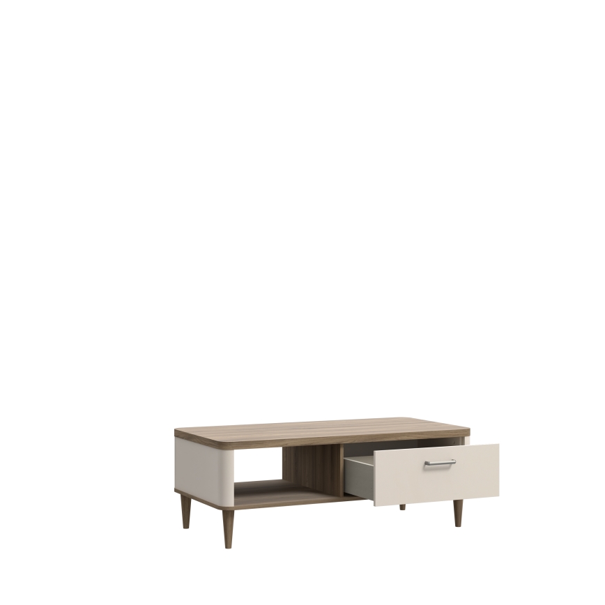 Couchtisch NOR braun/beige
