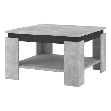 Couchtisch OLAF grau Beton/Anthrazit