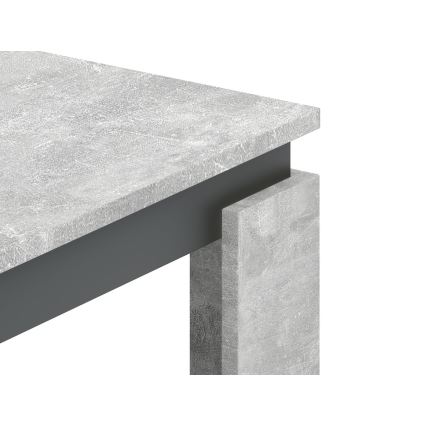 Couchtisch OLAF grau Beton/Anthrazit