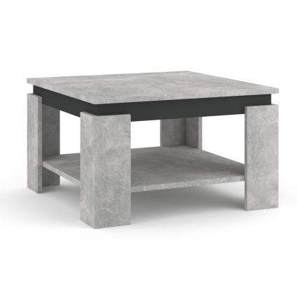Couchtisch OLAF grau Beton/Anthrazit