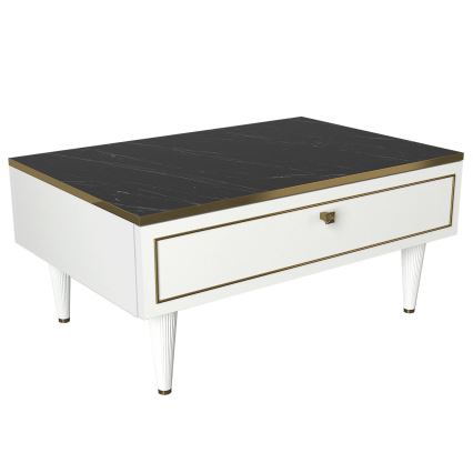 Couchtisch RAVENNA 60x90 cm weiß