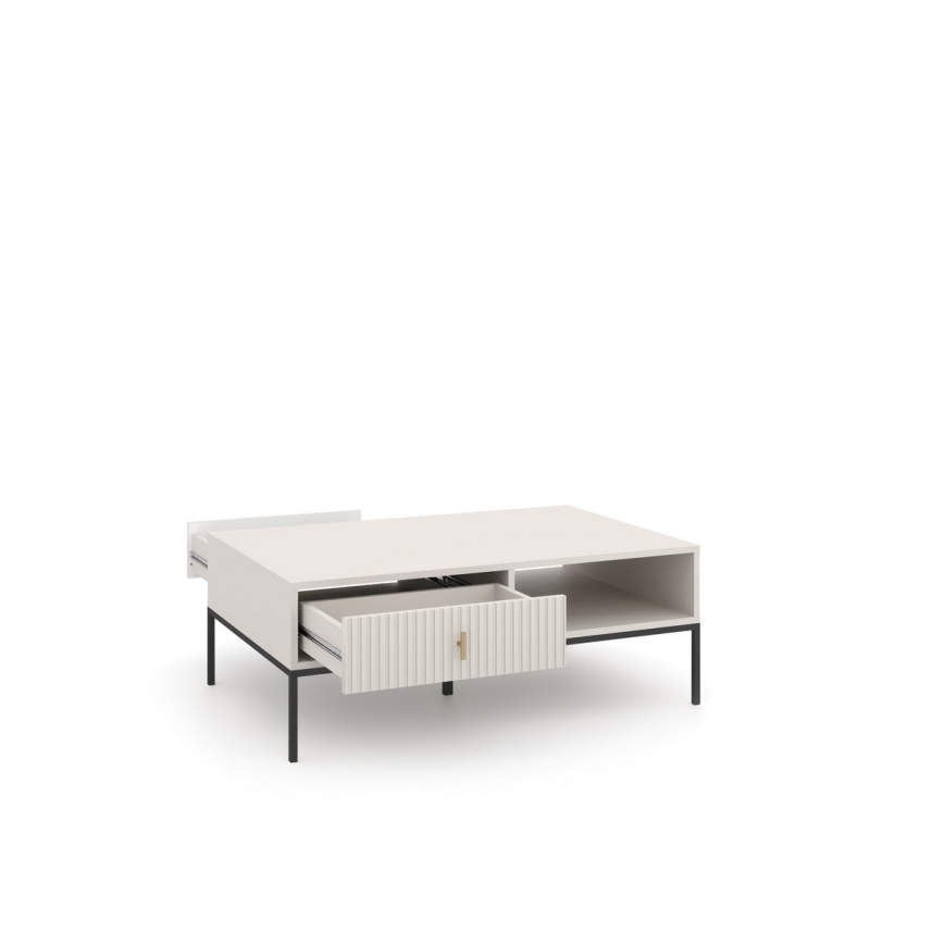 Couchtisch SUE in Beige/Kaschmir