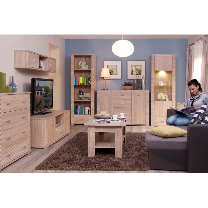 Couchtisch THEMO 50x66,5 cm Sonoma-Eiche
