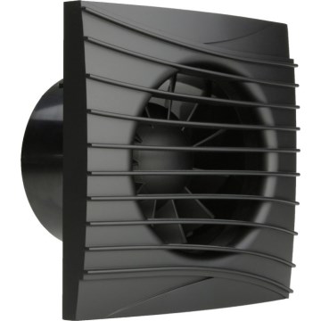 Dalap 41095ZW - Axialventilator mit Zeitschaltuhr und Feuchtesensor 100 DARK ZW 8,4 W/230 V