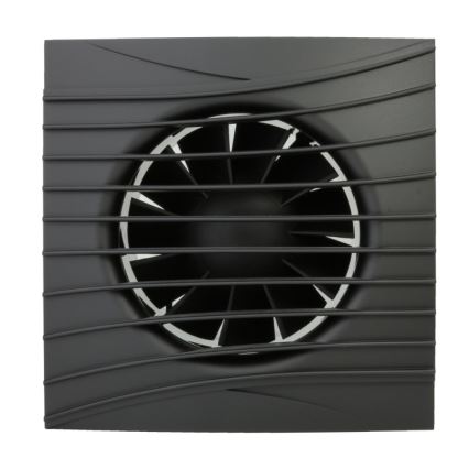 Dalap 41096ZW - Axialventilator mit Zeitschaltuhr 125 DARK ZW 10W/230V