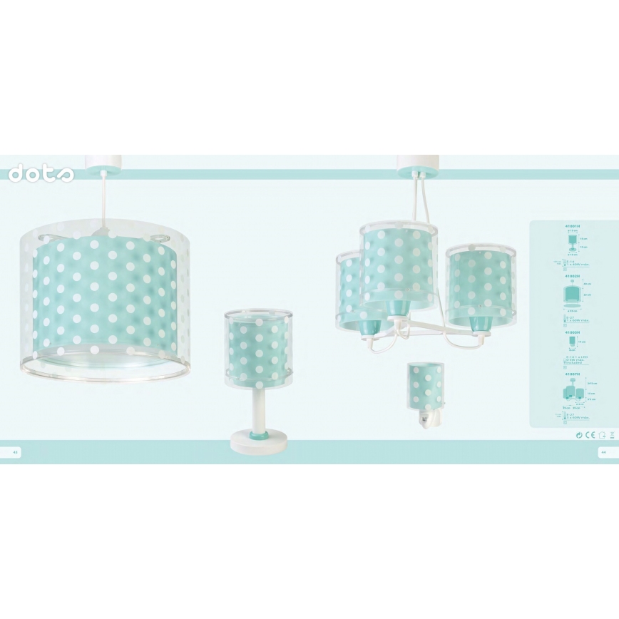 Dalber 41005H - LED-Steckdosenleuchte DOTS 1xE14/0,5W/230V