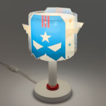 Dalber 61811N - LED-Kinderlampe BLUE HERO 1xG4/4W/230V weiß/blau