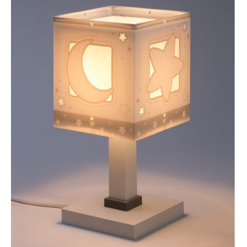 Dalber 63231NE - LED-Kinderlampe MOONLIGHT 1xG4/4W/230V grau