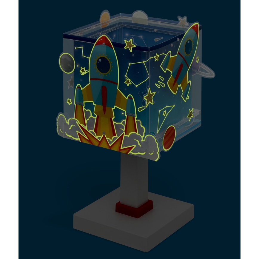 Dalber 63351N - LED-Kinderlampe ROCKET 1xG4/4W/230V mehrfarbig