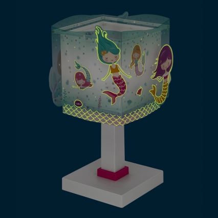 Dalber 63441N - LED-Kinderlampe MERMAIDS 1xG4/4W/230V farbenfroh