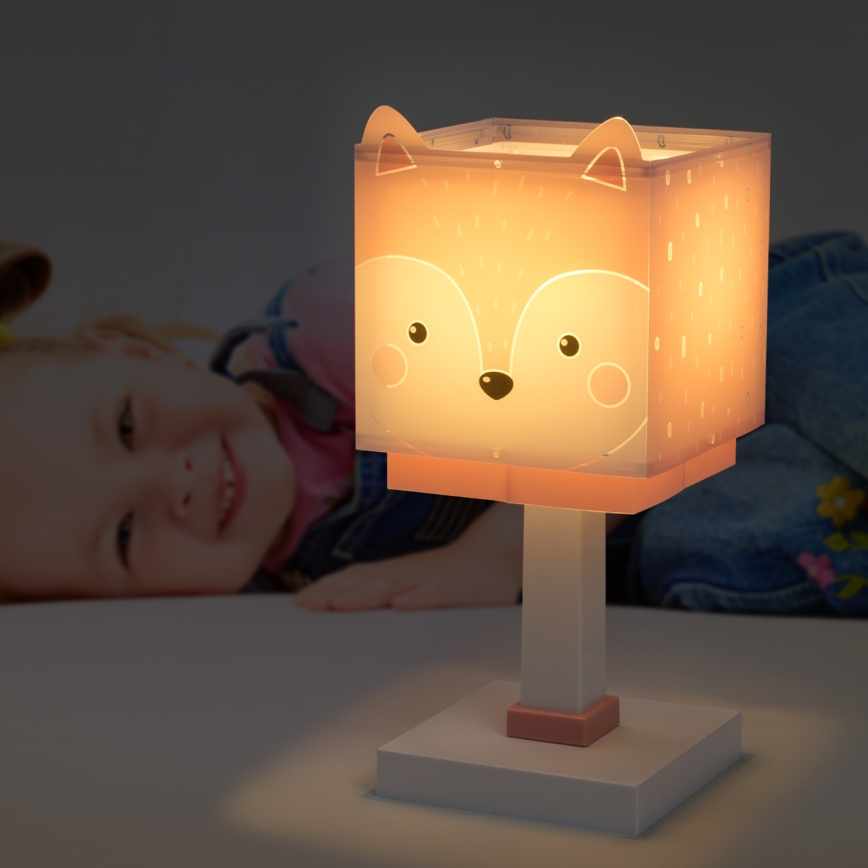 Dalber 64581N - LED-Kinderlampe LITTLE FOX 1xG4/4W/230V rosa