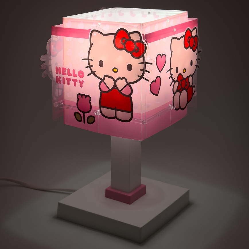 Dalber 73261 - LED-Kinderlampe HELLO KITTY 1xG4/4W/230V rosa