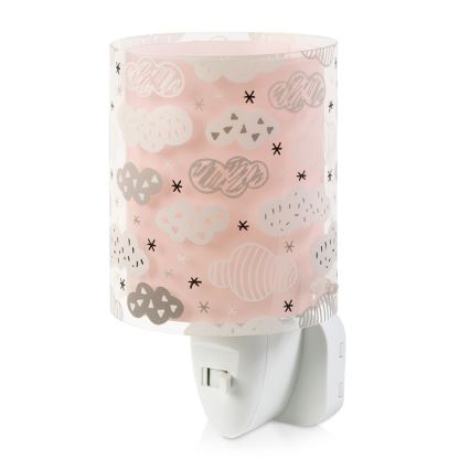Dalber D-41415S - LED Kinder-Nachtleuchte CLOUDS 1xLED/0,3W/230V