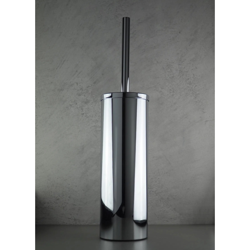 Deante ADR_0712 - Freistehende WC-Bürste ROUND, hochglänzender Chrom