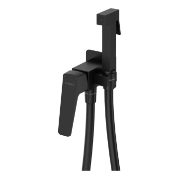 Deante BQL_N34M - Bidetarmatur mit Handbrause zur Unterputzmontage BLUR schwarz
