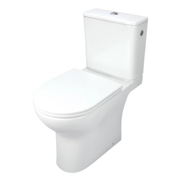 Deante CDJD6RPS - Stand-WC mit Sitz JASMIN Keramik/Weiß