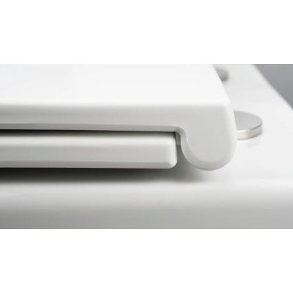 Deante CGRD6ZPW - Hängendes WC mit SoftClose-Sitz ROUND Keramik/Weiß