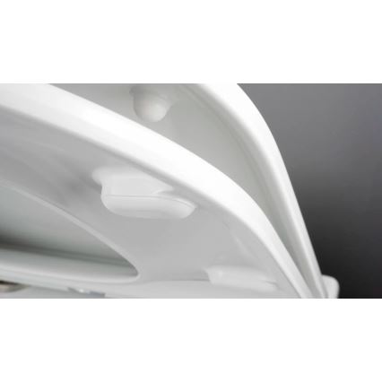 Deante CGRD6ZPW - Hängendes WC mit SoftClose-Sitz ROUND Keramik/Weiß