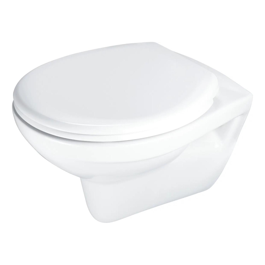 Deante CMOD6SPW - Hängendes WC mit SoftClose-Sitz BORO Keramik/Weiß