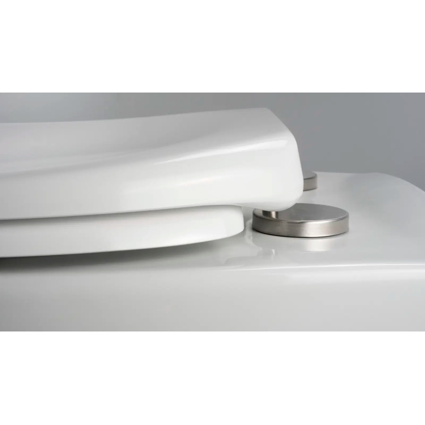Deante CMOD6SPW - Hängendes WC mit SoftClose-Sitz BORO Keramik/Weiß