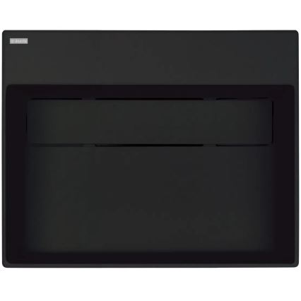 Deante CQR_NU5M - Aufsatzwaschbecken CORREO 40x50 cm Granit/Schwarz
