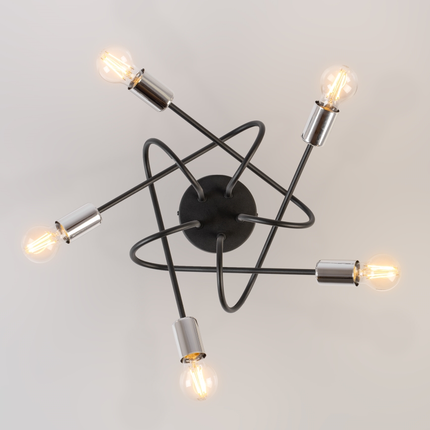 Decken-Kronleuchter OXFORD 5xE27/15W/230V