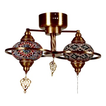 Deckenlampe YENI 1xE27/40W/230V bronze