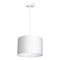 Deckenleuchte an Kabel ARDEN 1xE27/60W/230V Ø 25 cm Weiß