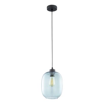 Deckenleuchte an Kabel ELIO 1xE27/15W/230V blau