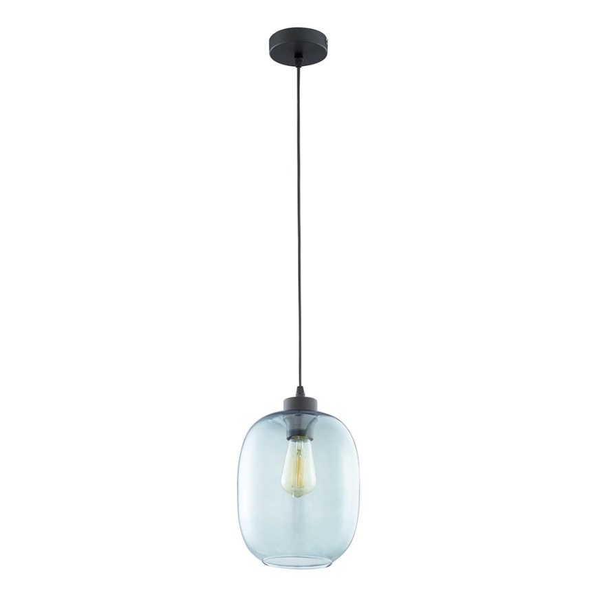 Deckenleuchte an Kabel ELIO 1xE27/15W/230V blau