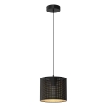 Deckenleuchte an Kabel LOFT SHADE 1xE27/60W/230V Ø 18 cm schwarz/gold