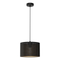 Deckenleuchte an Kabel LOFT SHADE 1xE27/60W/230V Ø 25 cm schwarz/gold