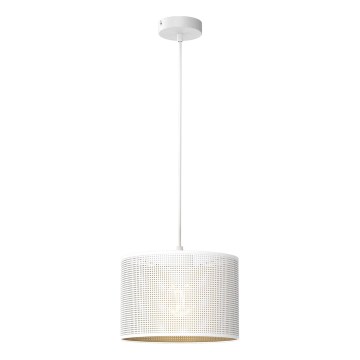 Deckenleuchte an Kabel LOFT SHADE 1xE27/60W/230V Ø 25 cm Weiß/Gold