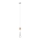 Deckenleuchte an Kabel ORAZIO 1xE27/60W/230V Buche