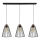 Deckenleuchte an Kabel ORAZIO 3xE27/60W/230V Kiefer