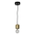 Deckenleuchte an Kabel PINO 1xE27/60W/230V Kiefer