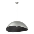 Deckenleuchte an Kabel SOLARIS 1xE27/60W/230V Ø 48 cm silber/schwarz