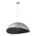 Deckenleuchte an Kabel SOLARIS 1xE27/60W/230V Ø 48 cm silber/schwarz