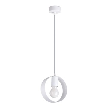 Deckenleuchte an Kabel TITRAN 1xE27/60W/230V Weiß