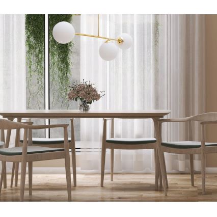 Deckenleuchte an Stange FIRA 3xE27/60W/230V golden