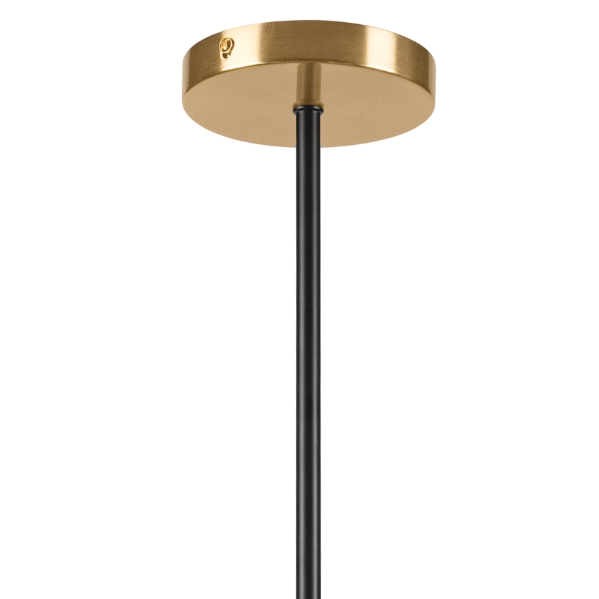 Deckenleuchte an Stange GEORGIA 5xG9/5W/230V golden/rauchig beige