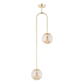 Deckenleuchte an Stange VECTOR 2xE14/10W/230V golden
